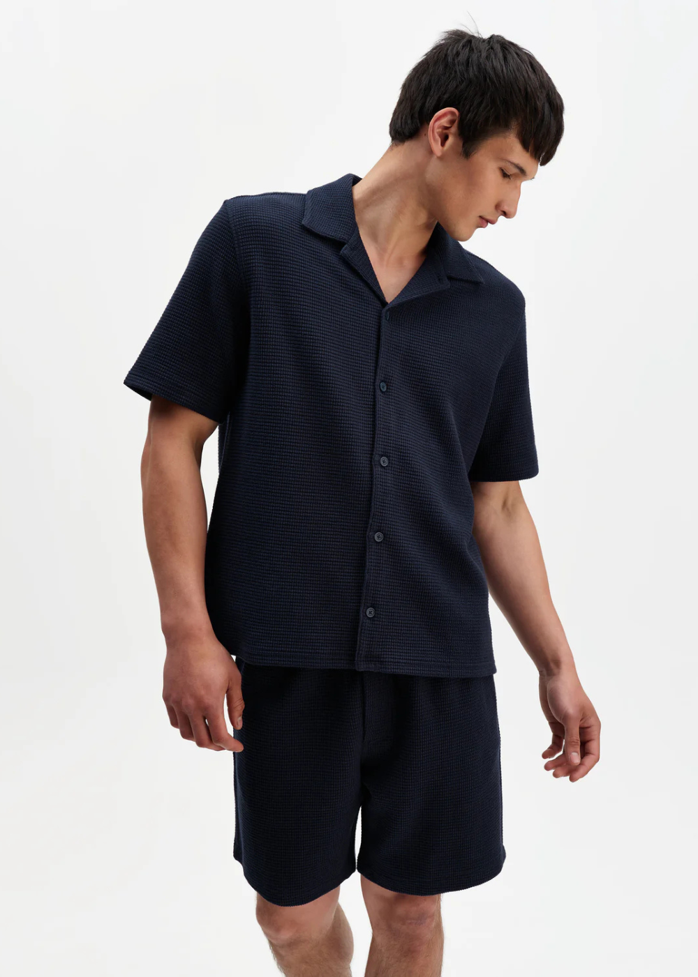 Clayland SS Shirt Textured Interlock