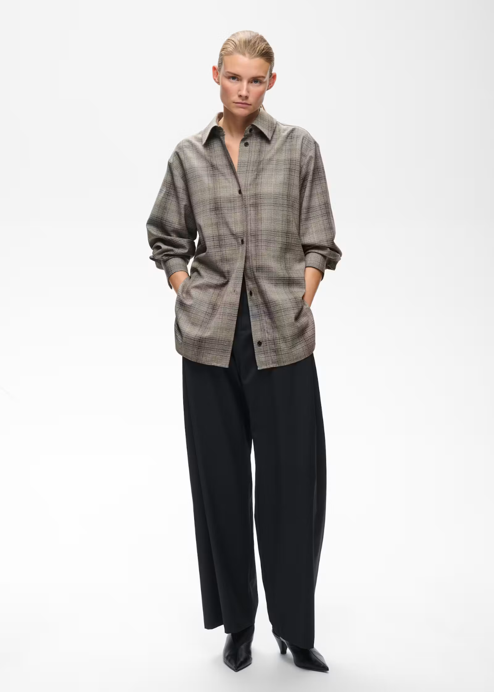 Checkie Shirt Jacket