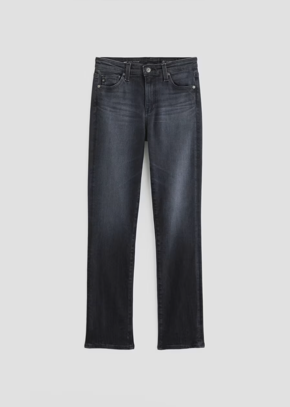 Mari High Rise Slim Straight Jean