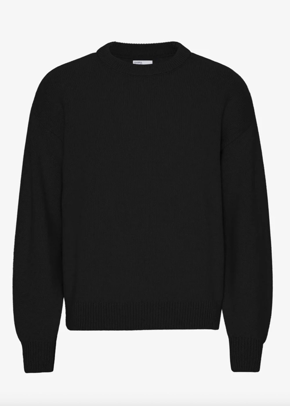 Oversized Merino Wool Crew Sweater