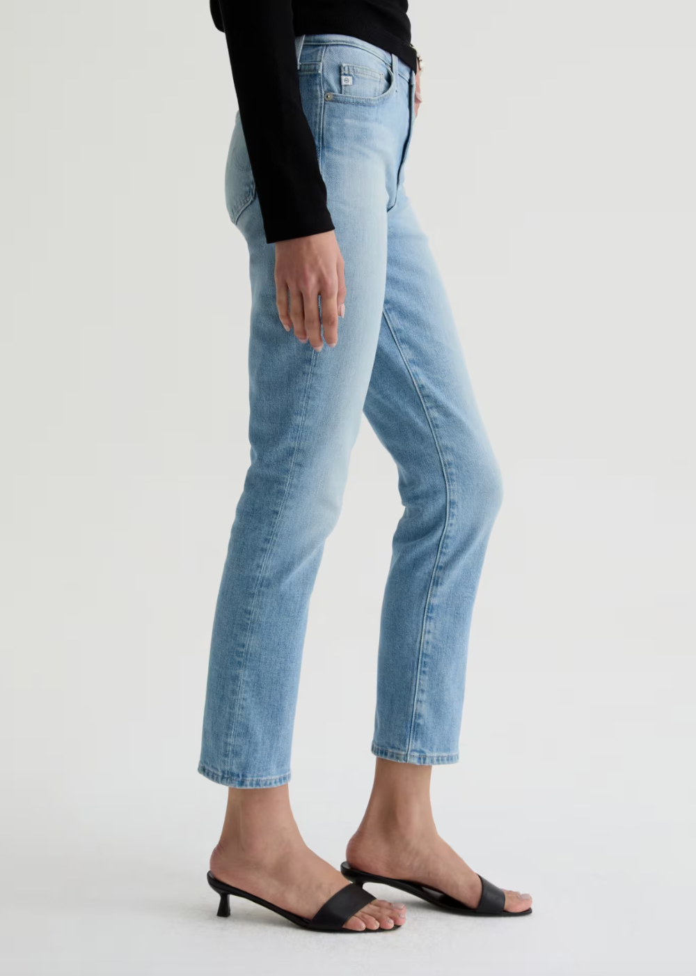 Mari Crop High Rise Slim Jean
