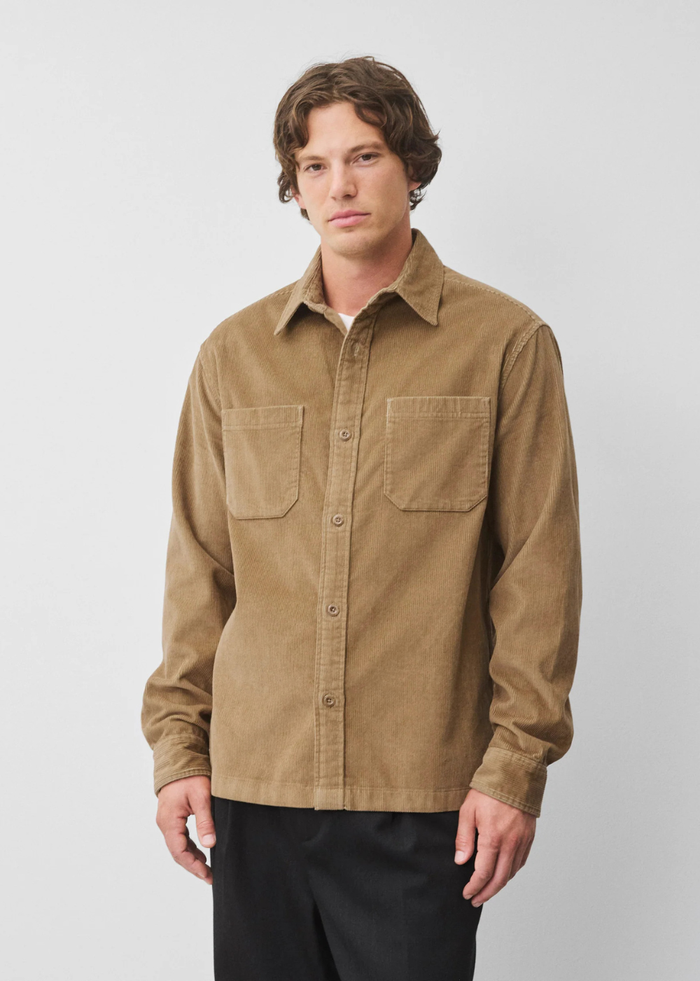 Corduroy Campus Standard Overshirt