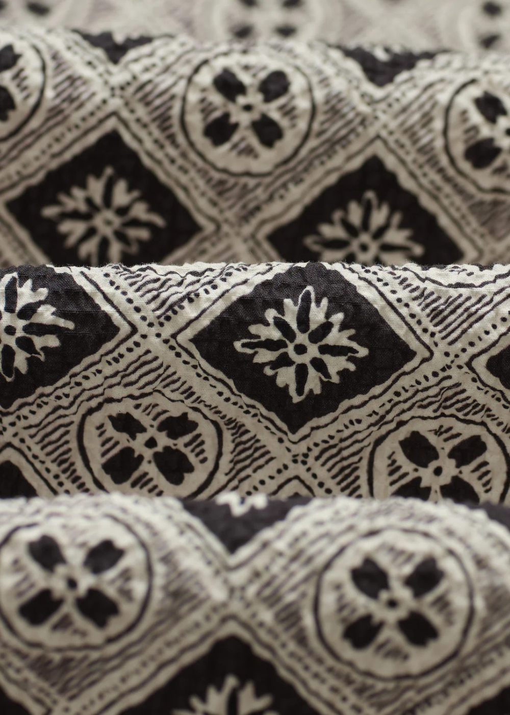 Didcot SS Shirt Cotton Tile Print