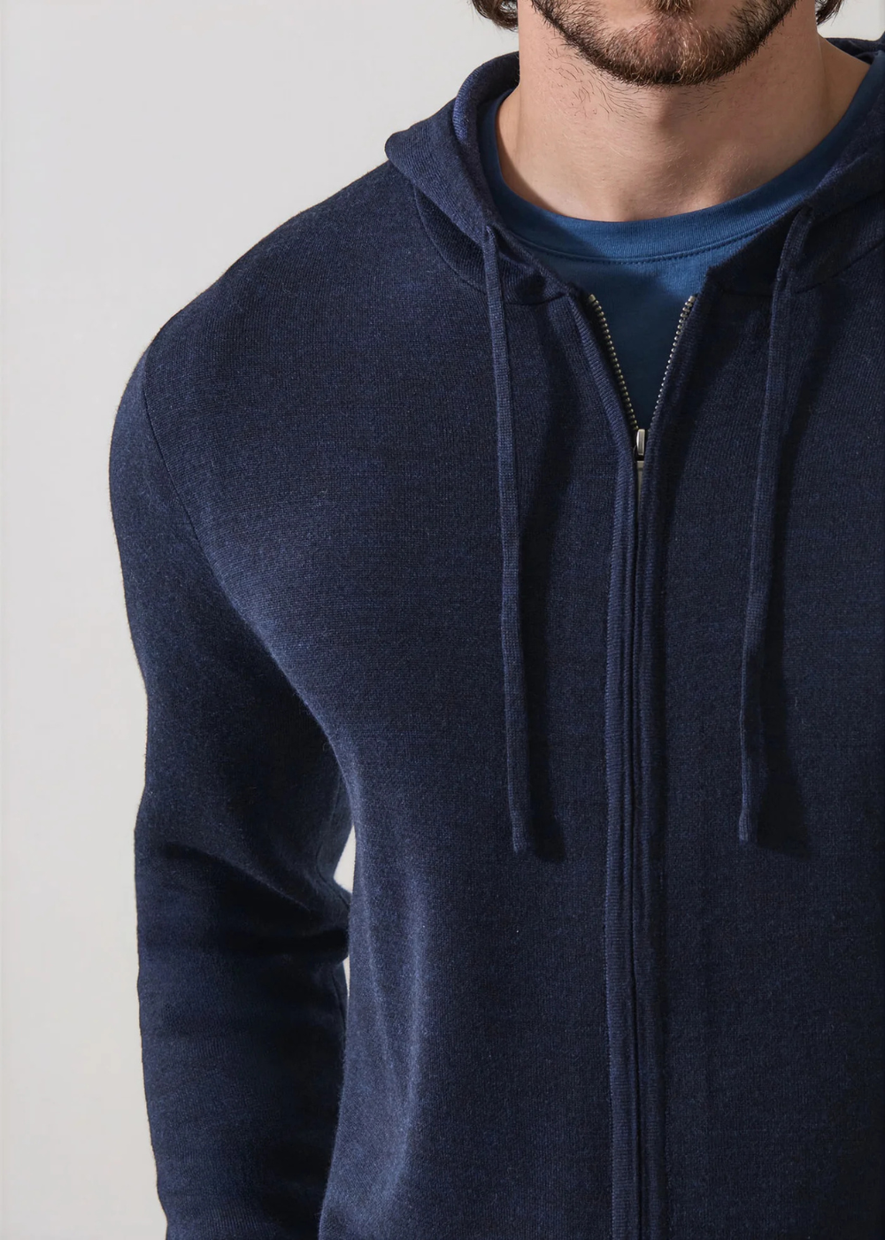 Double Face Full Zip Hoodie