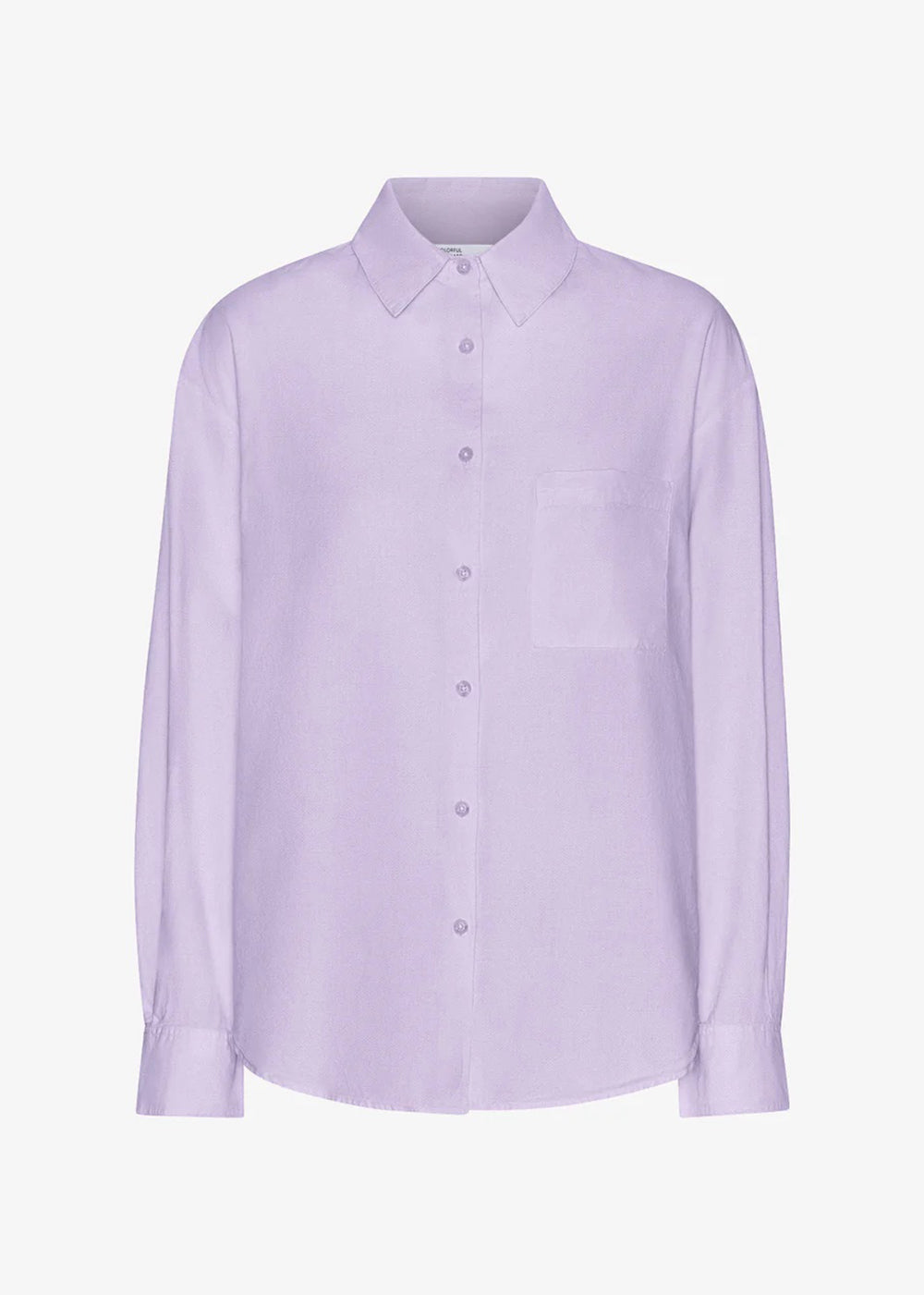 Organic Oversized Shirt - Soft Lavender - Colorful Standard Canada - Danali