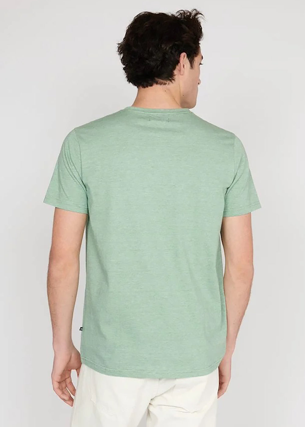 Jermane Mini Stripe T-Shirt - Pine Green - Matinique Canada - Danali