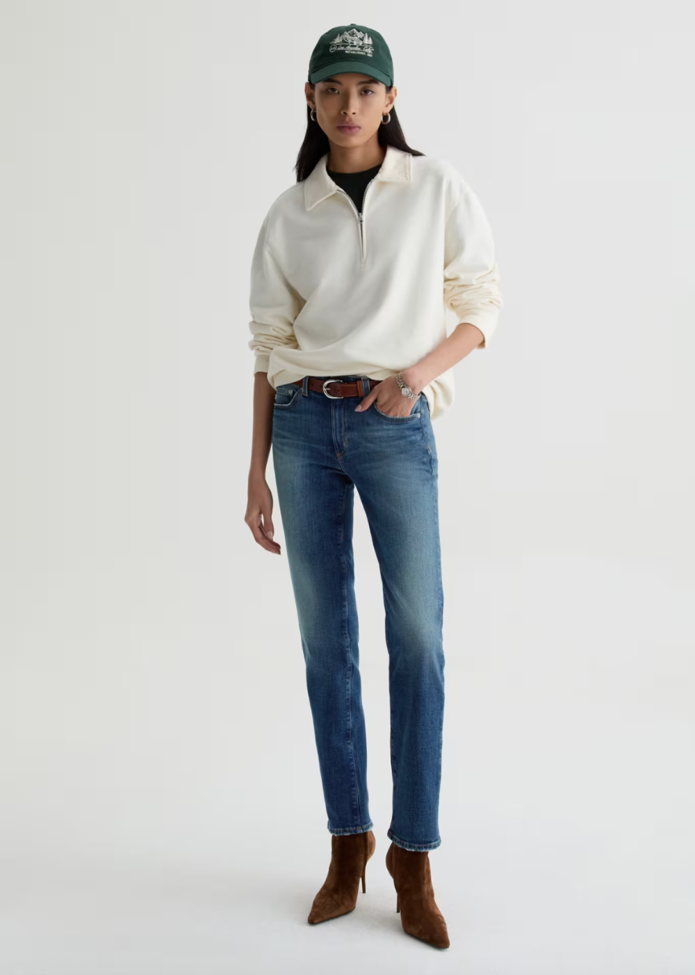 Sandra Low Rise Straight Leg Jean