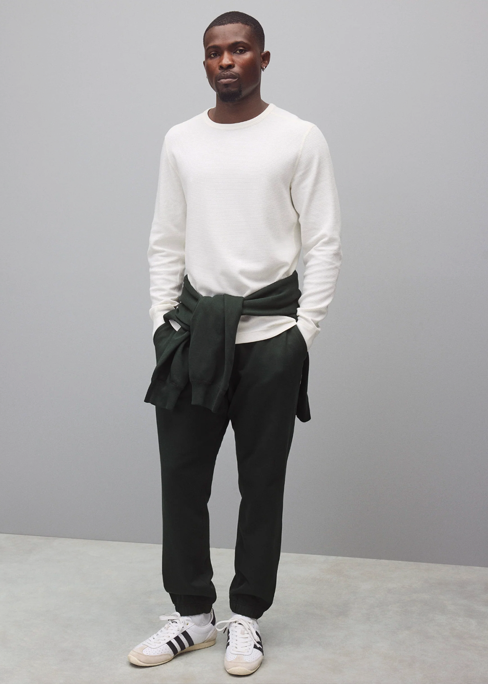 Lightweight Waffle Standard Long Sleeve