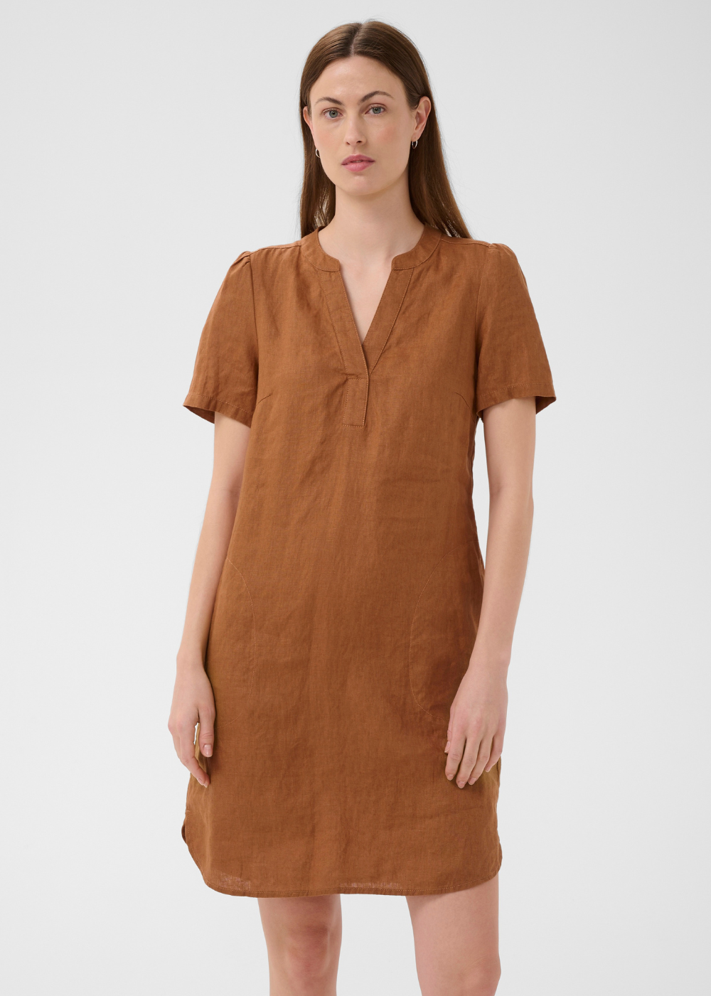 Aminase Linen Dress