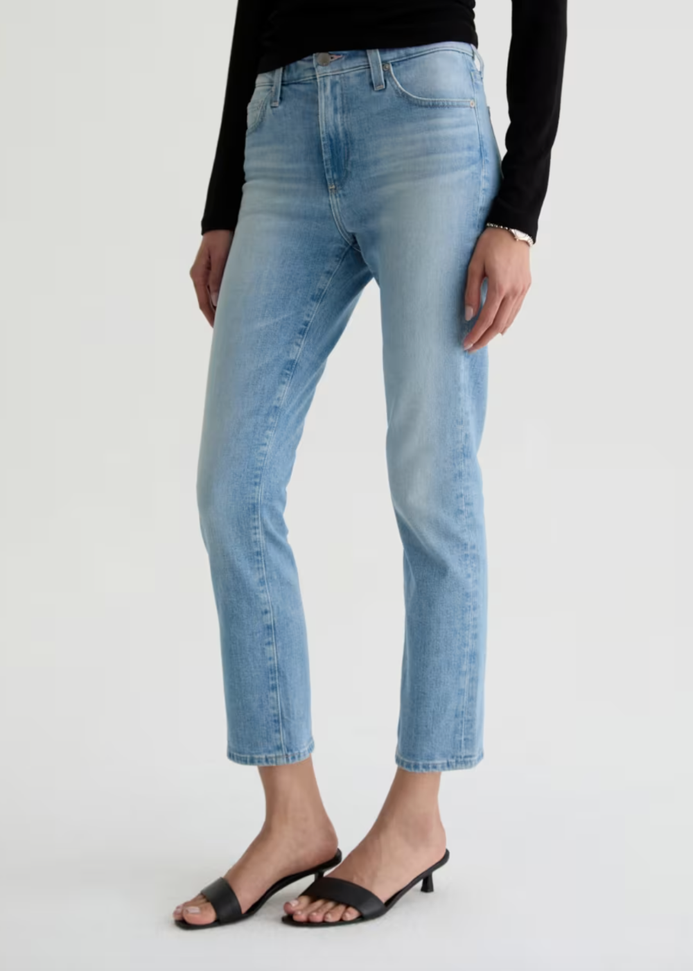 Mari Crop High Rise Slim Jean