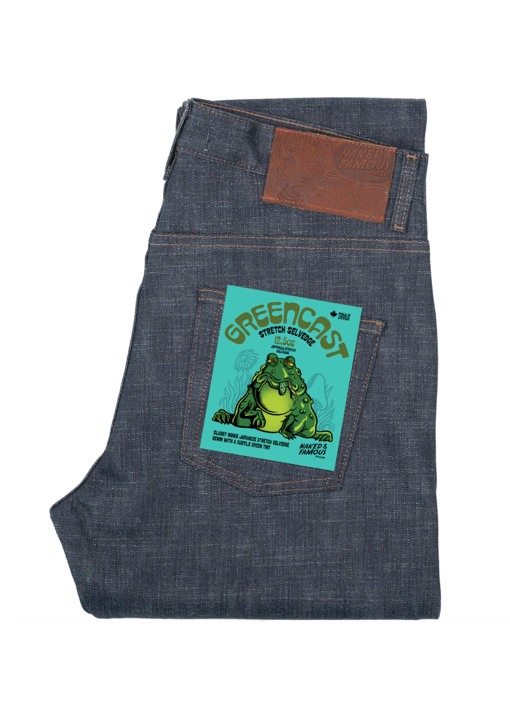 Easy Guy - Greencast Slub Stretch Selvedge