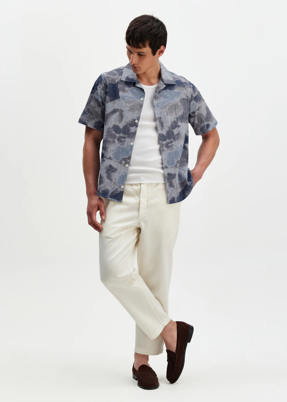 Didcot SS Shirt Watercolour Print