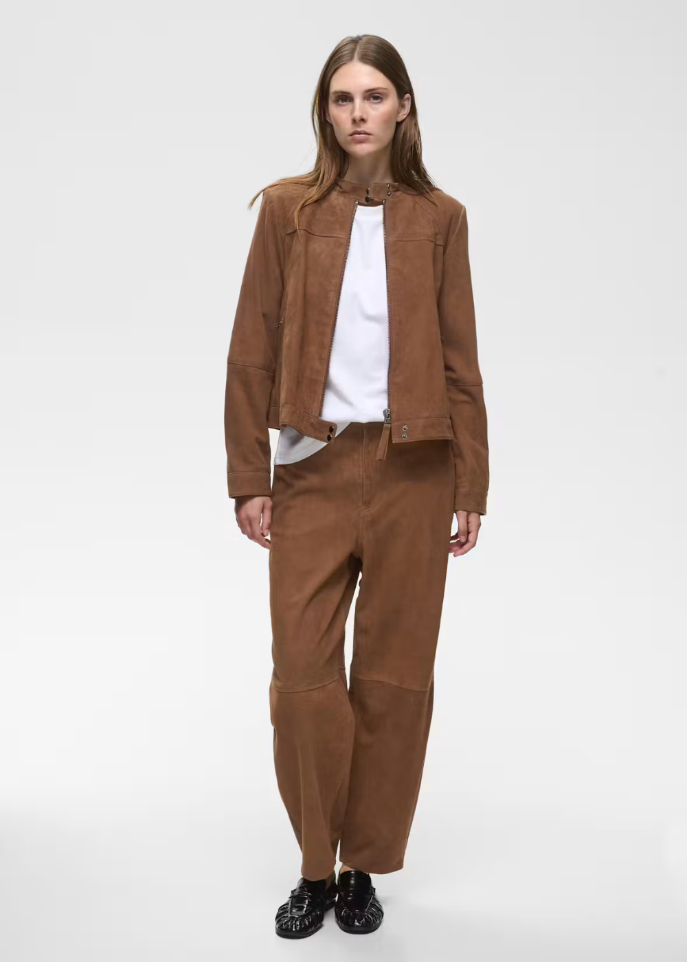Helki Barrell Suede Jeans