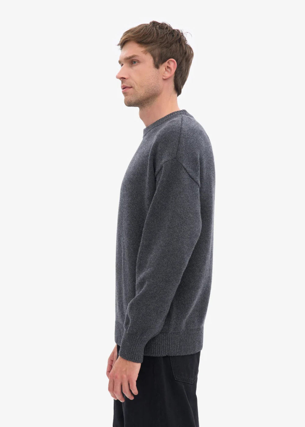 Oversized Merino Wool Crew