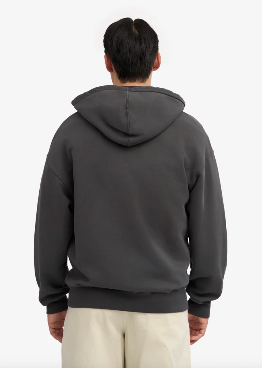 Organic Oversized Zip Hoodie