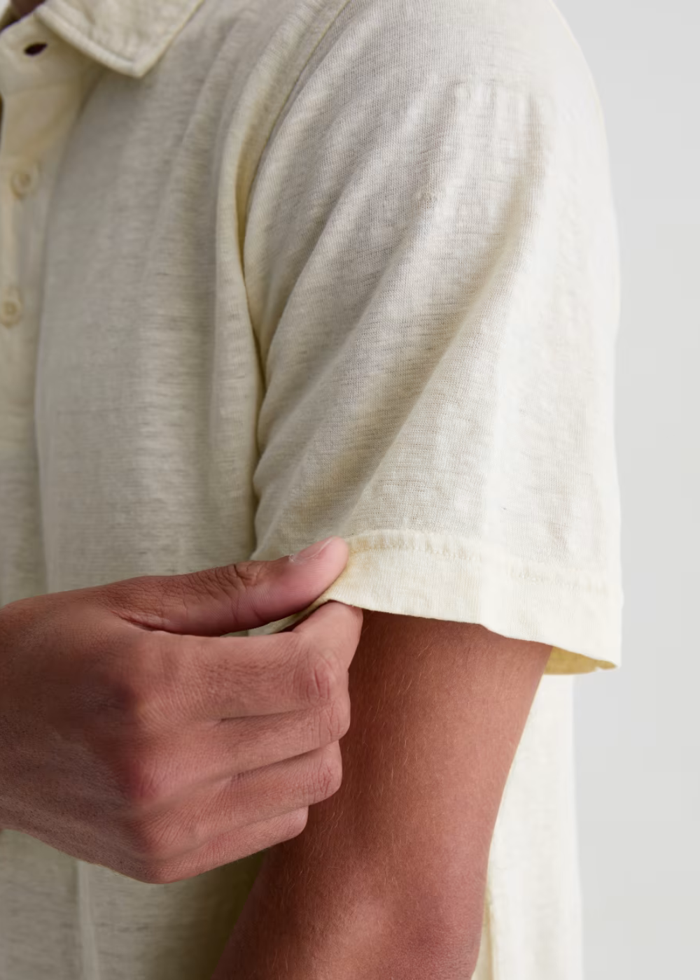 Bryce Linen Polo T-Shirt