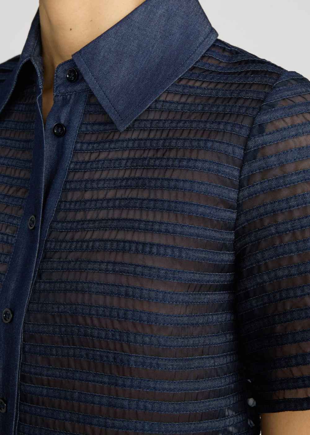 The Denim Lattice Shirt