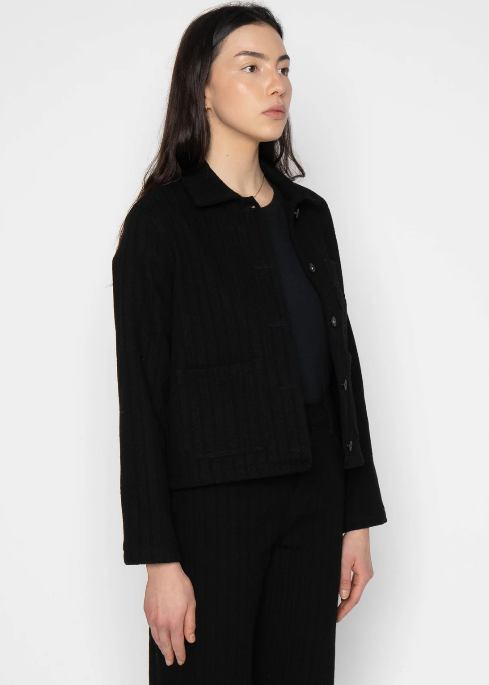 Gracie Jacket - Black Sugiaya