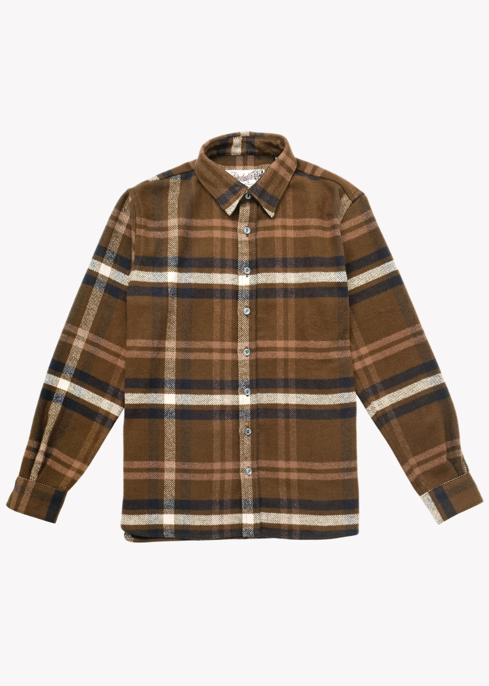 Olive Plaid Blanket Easy Shirt