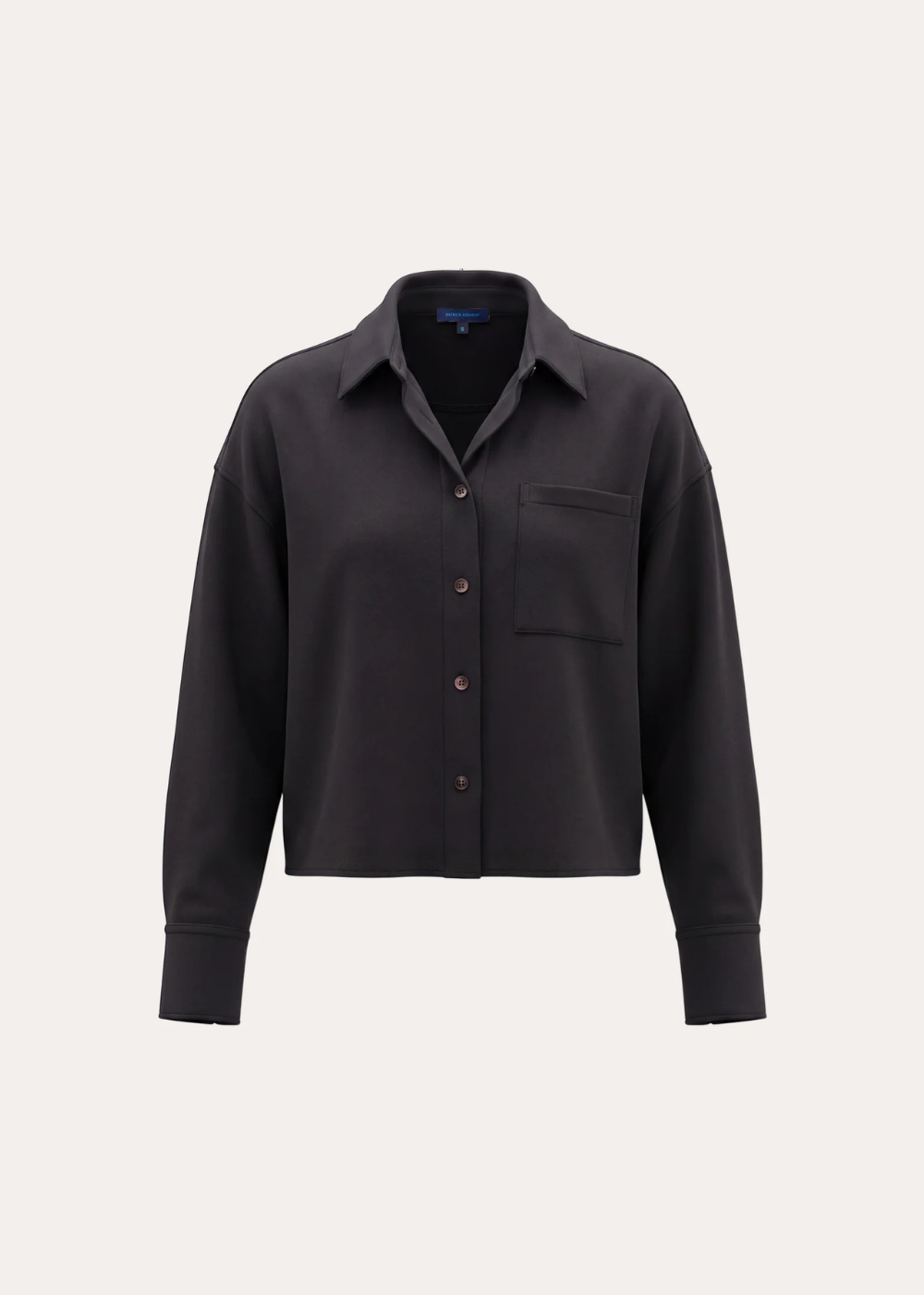 Brushed French Terry Boxy Shirt