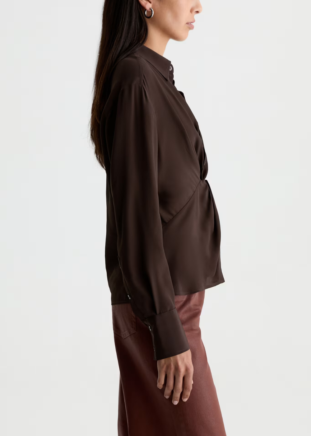 Bel Knot Front Blouse