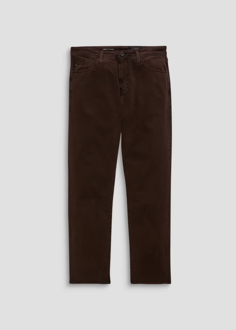 Everett Slim Straight Linen Pant
