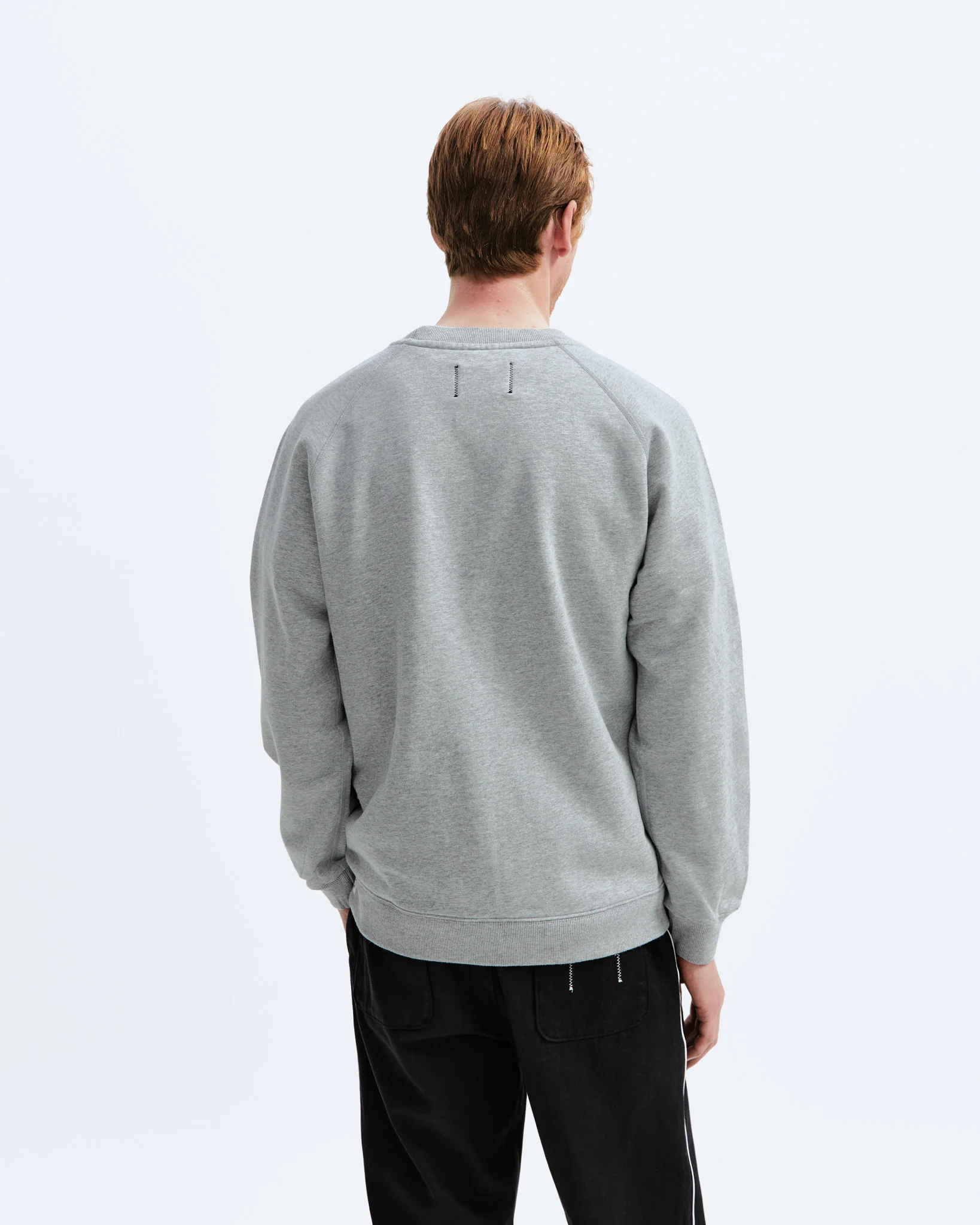 Midweight Terry Classic Crewneck - Heather Grey - Reigning Champ - Danali - RC-3883