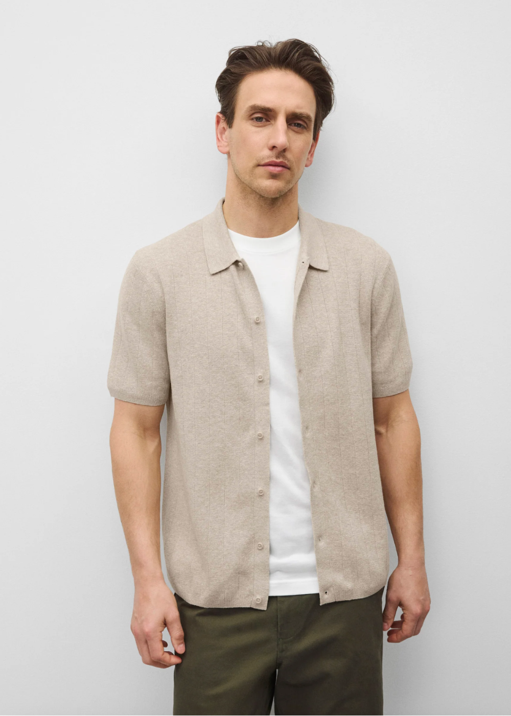 Cotton Linen Piazza Shirt