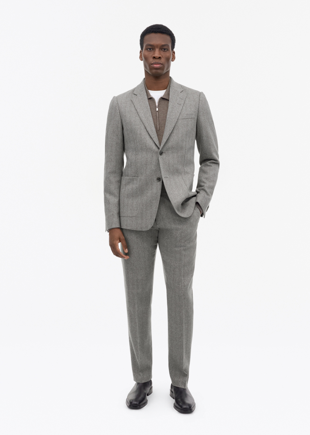 Justin Donegal Herringbone Blazer