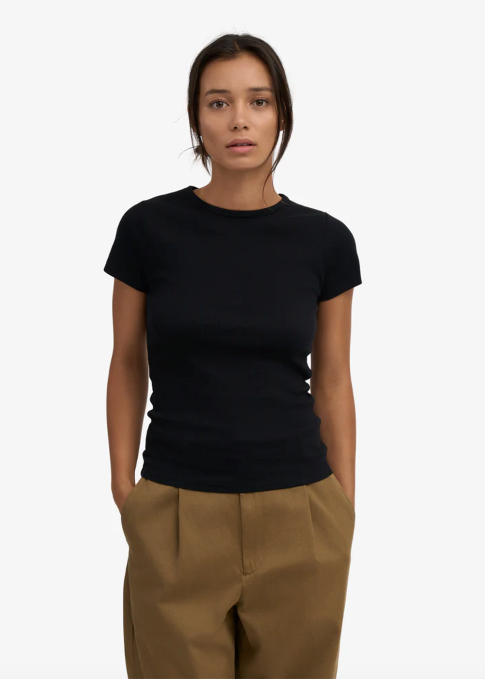 Organic Rib SS T-Shirt