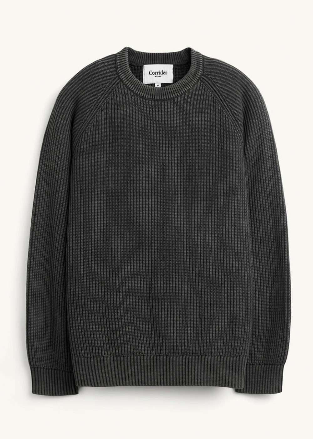 Washed Cotton Crewneck
