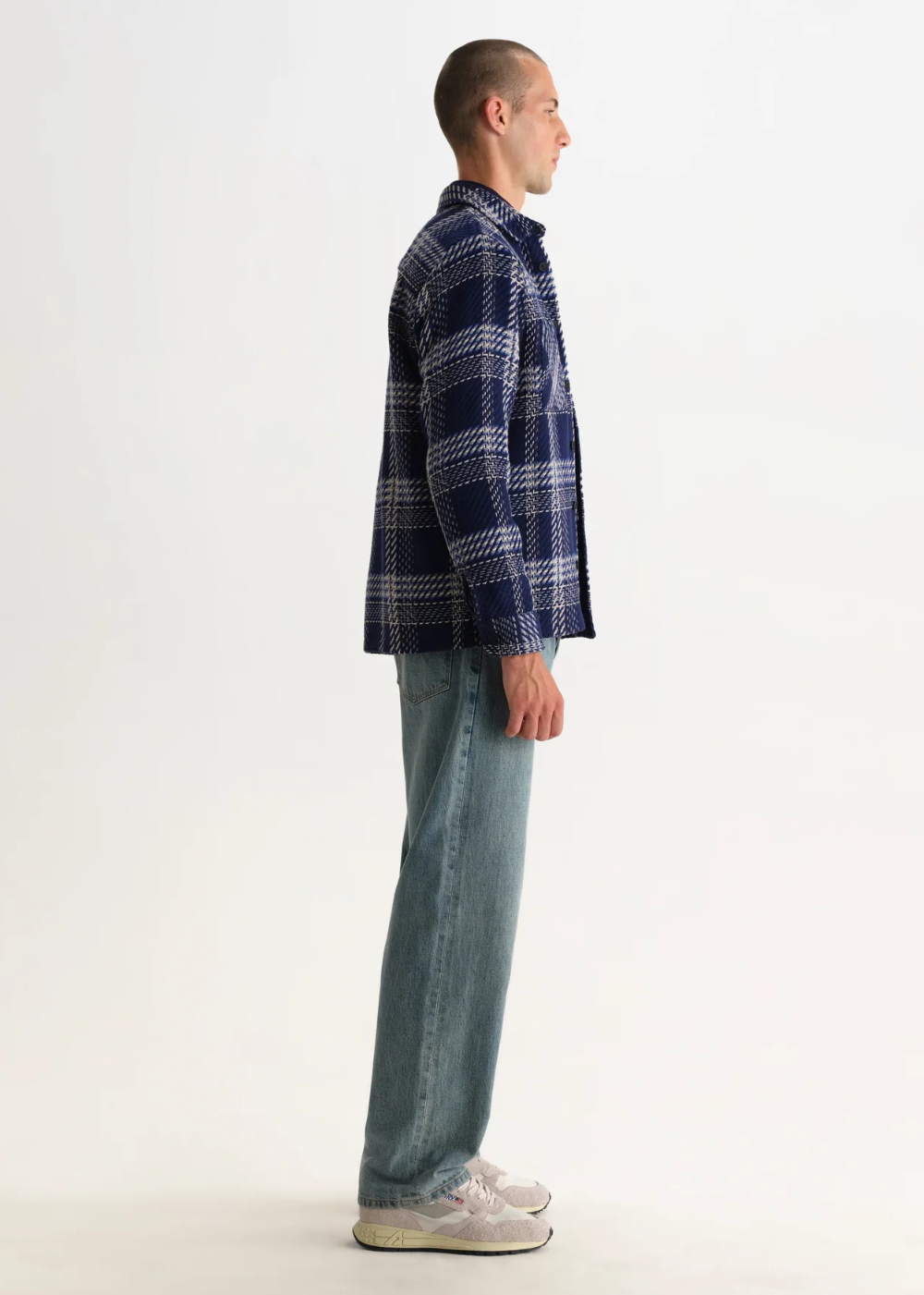 Whiting Overshirt Plaid Weave