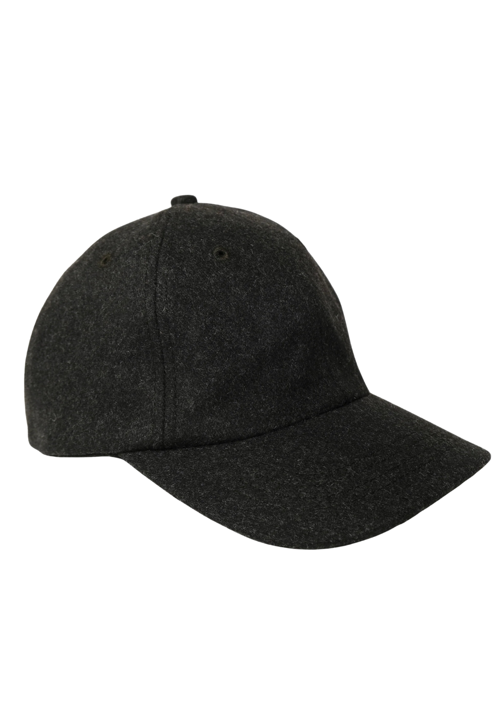 Charcoal Wool Field Cap OS