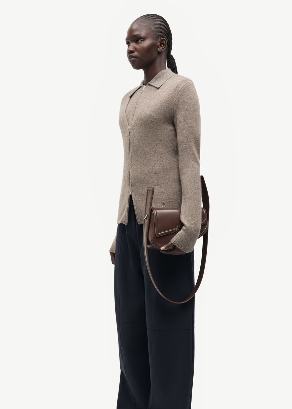 Sanelo Zip Cardigan