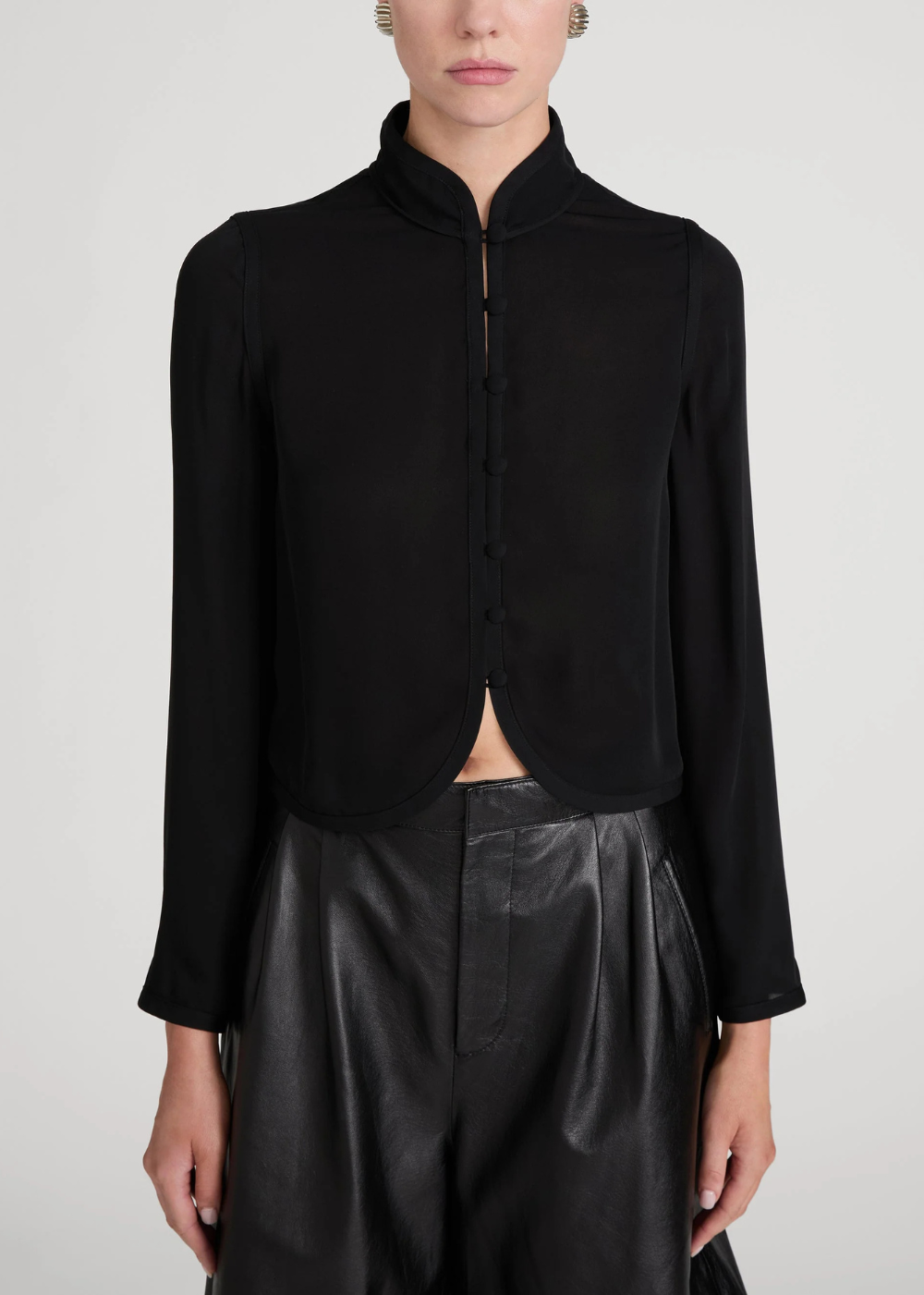The Silk Salon Top