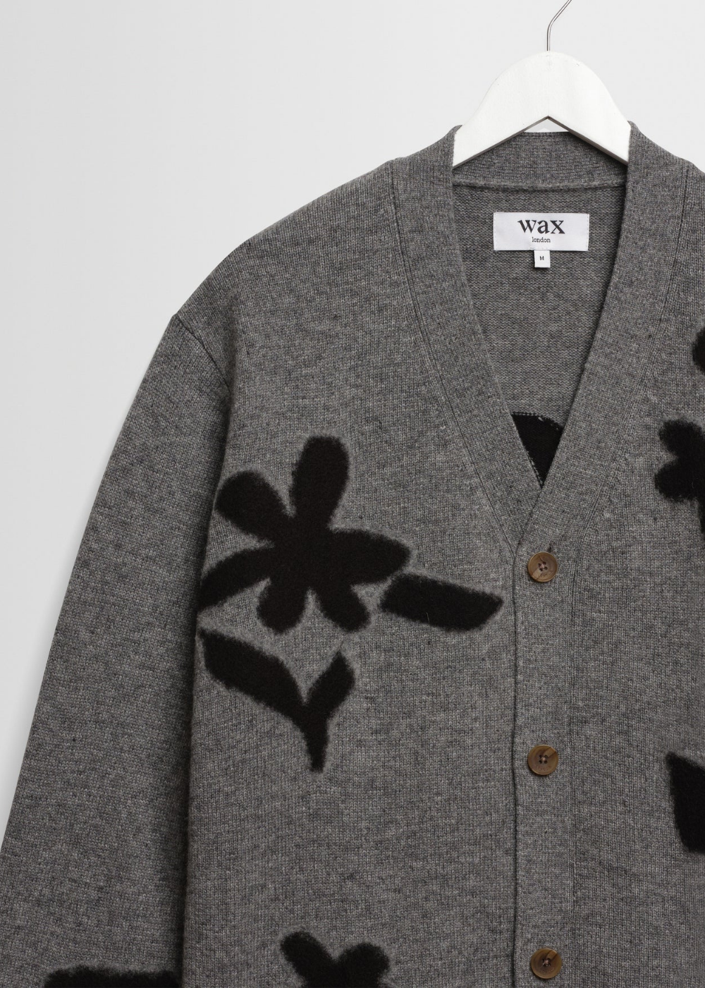 Walker Cardigan Felted Applique