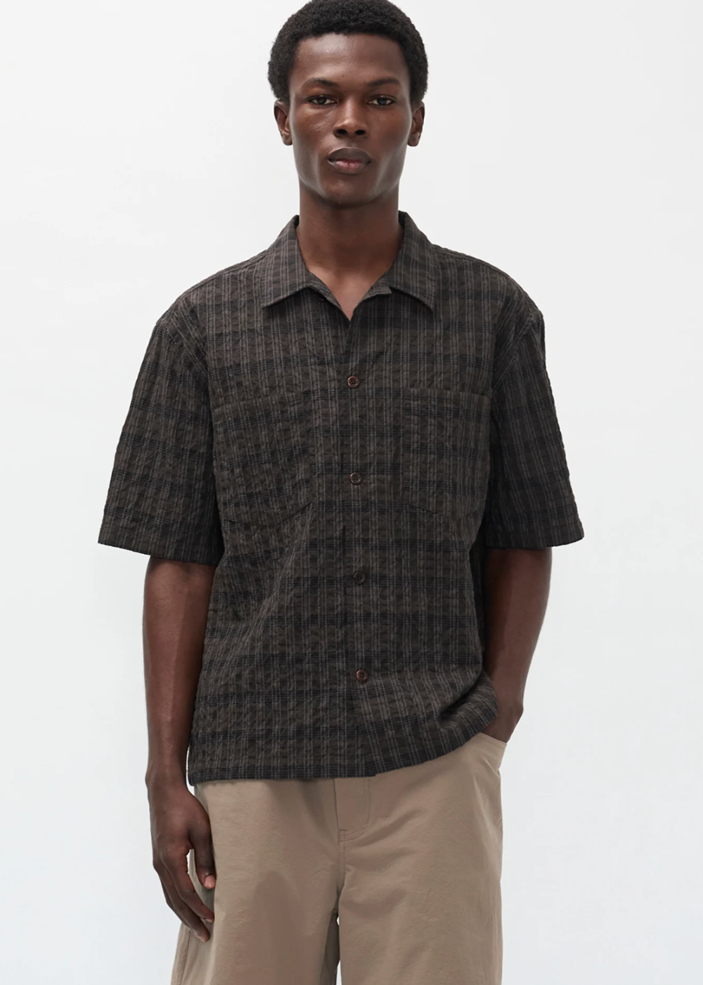 Mols Check SS Camp Shirt