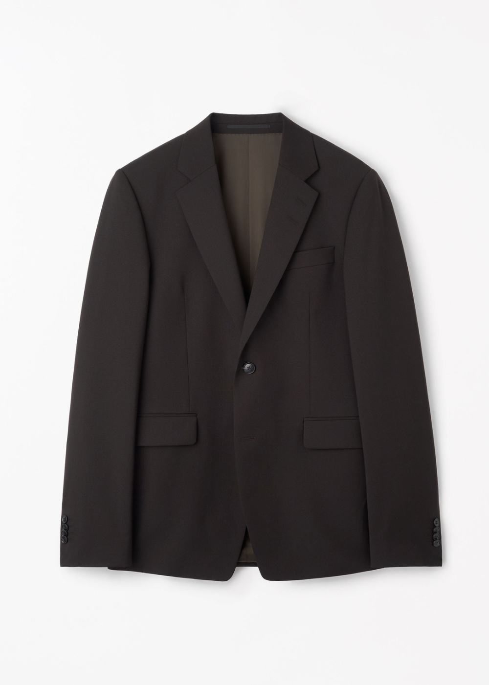 Justin Wool Plain Weave Blazer