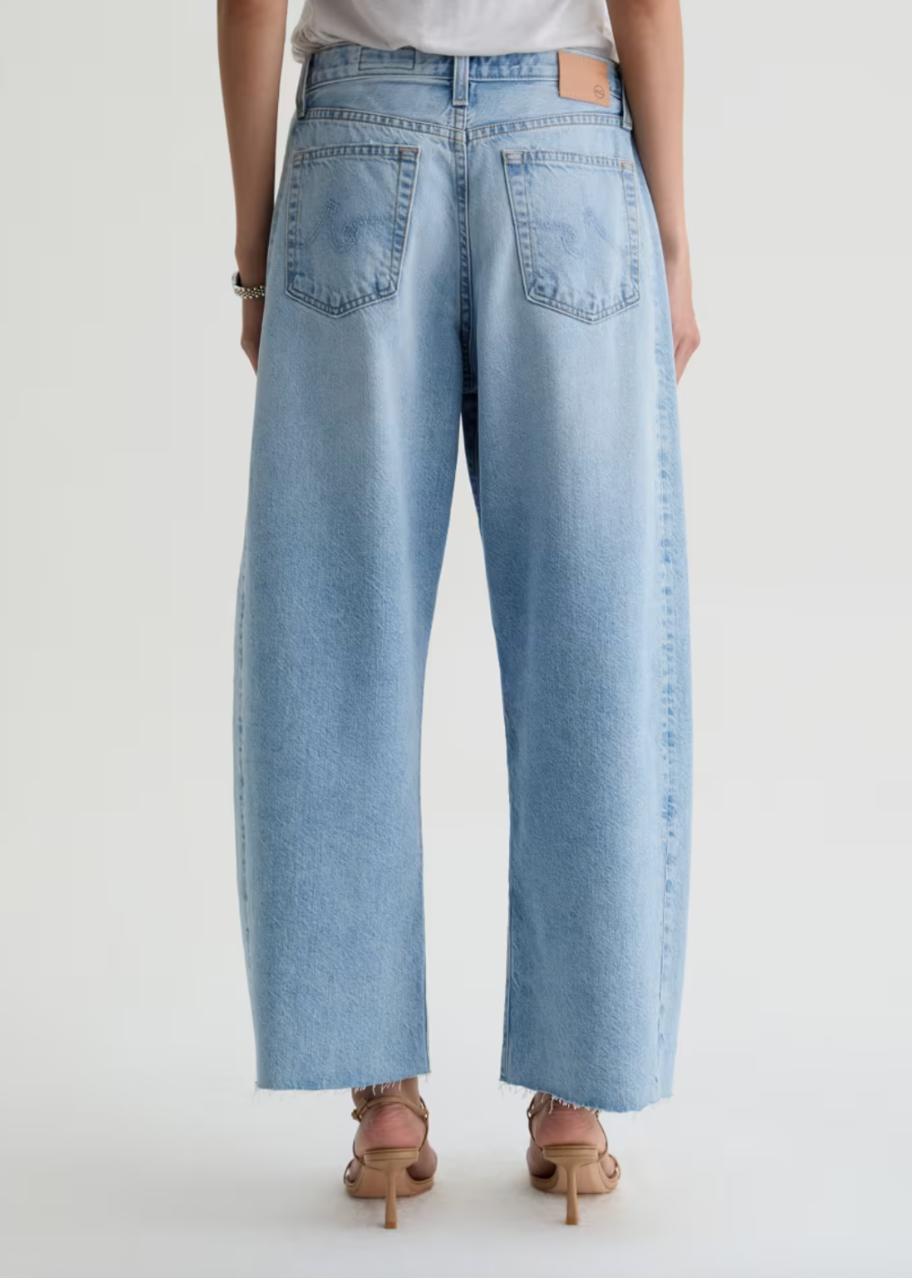 Hattie Crop Barrel Jean