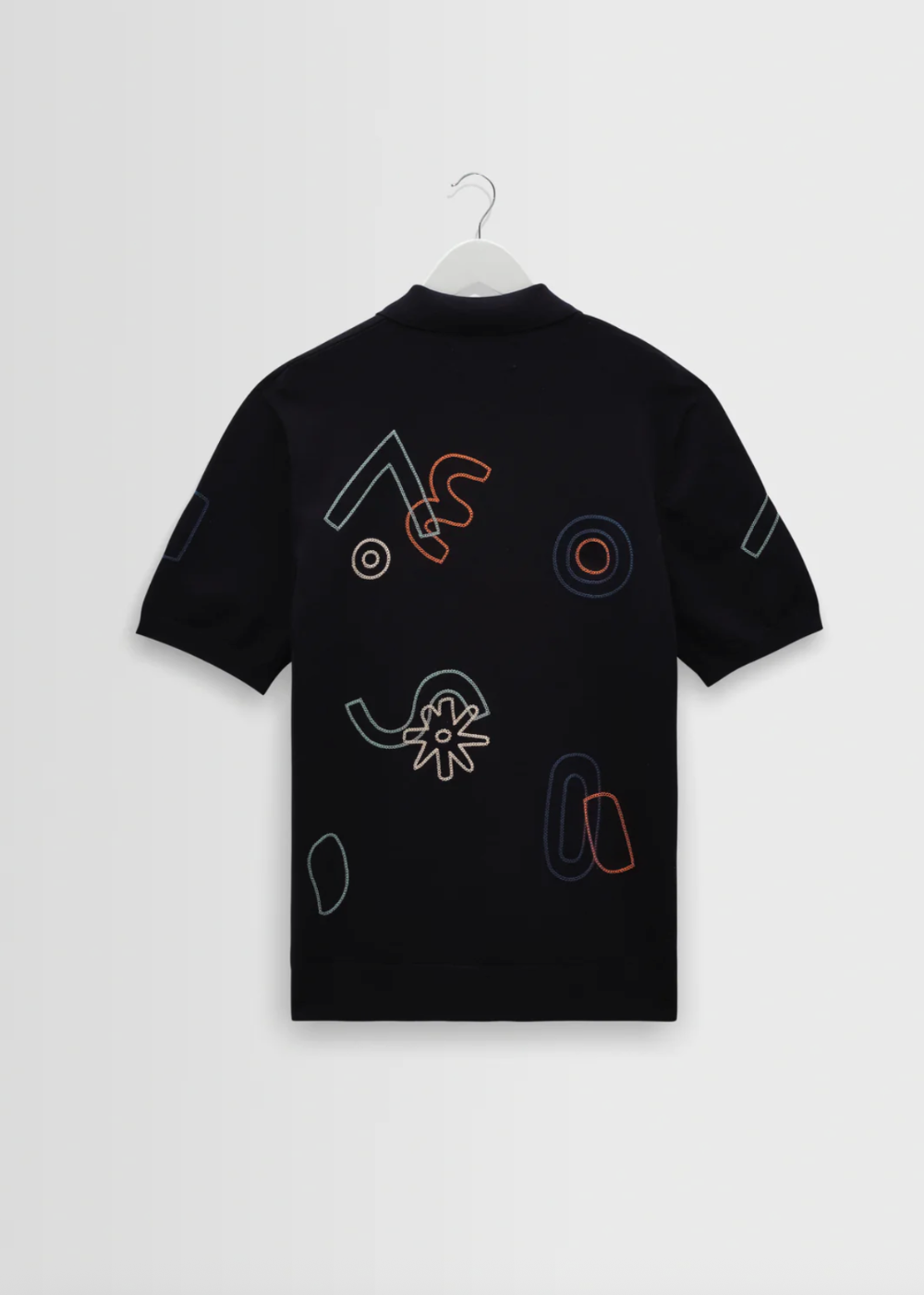 Tellaro SS Shirt Shapes Embroidery