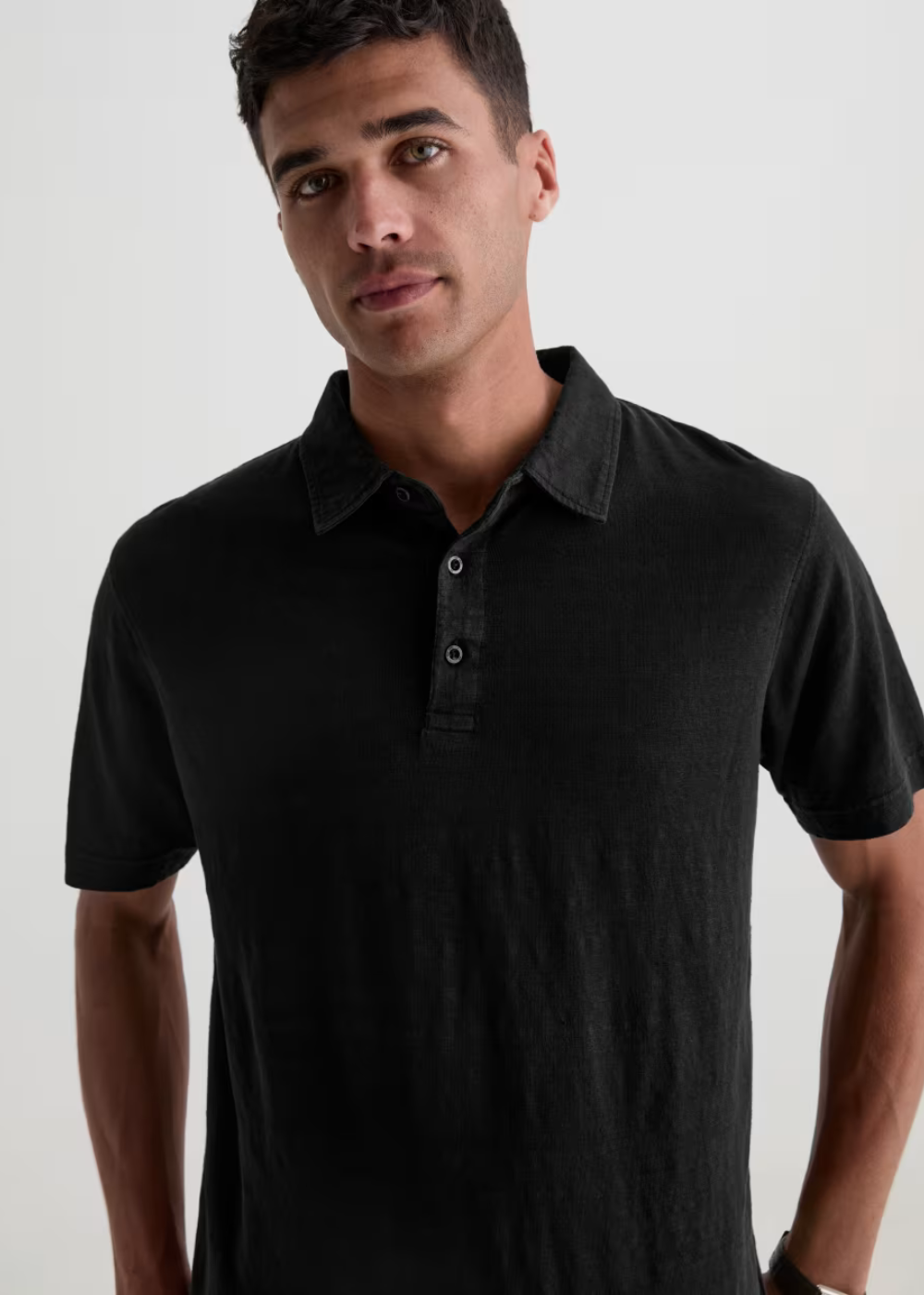 Bryce Linen Polo T-Shirt