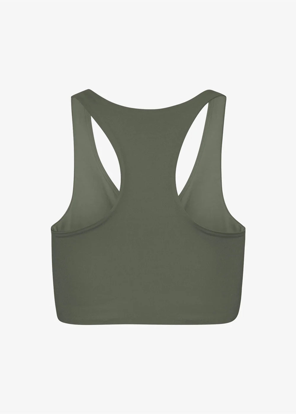 Active Cropped Bra - Dusty Olive - Colorful Standard Canada - Danali