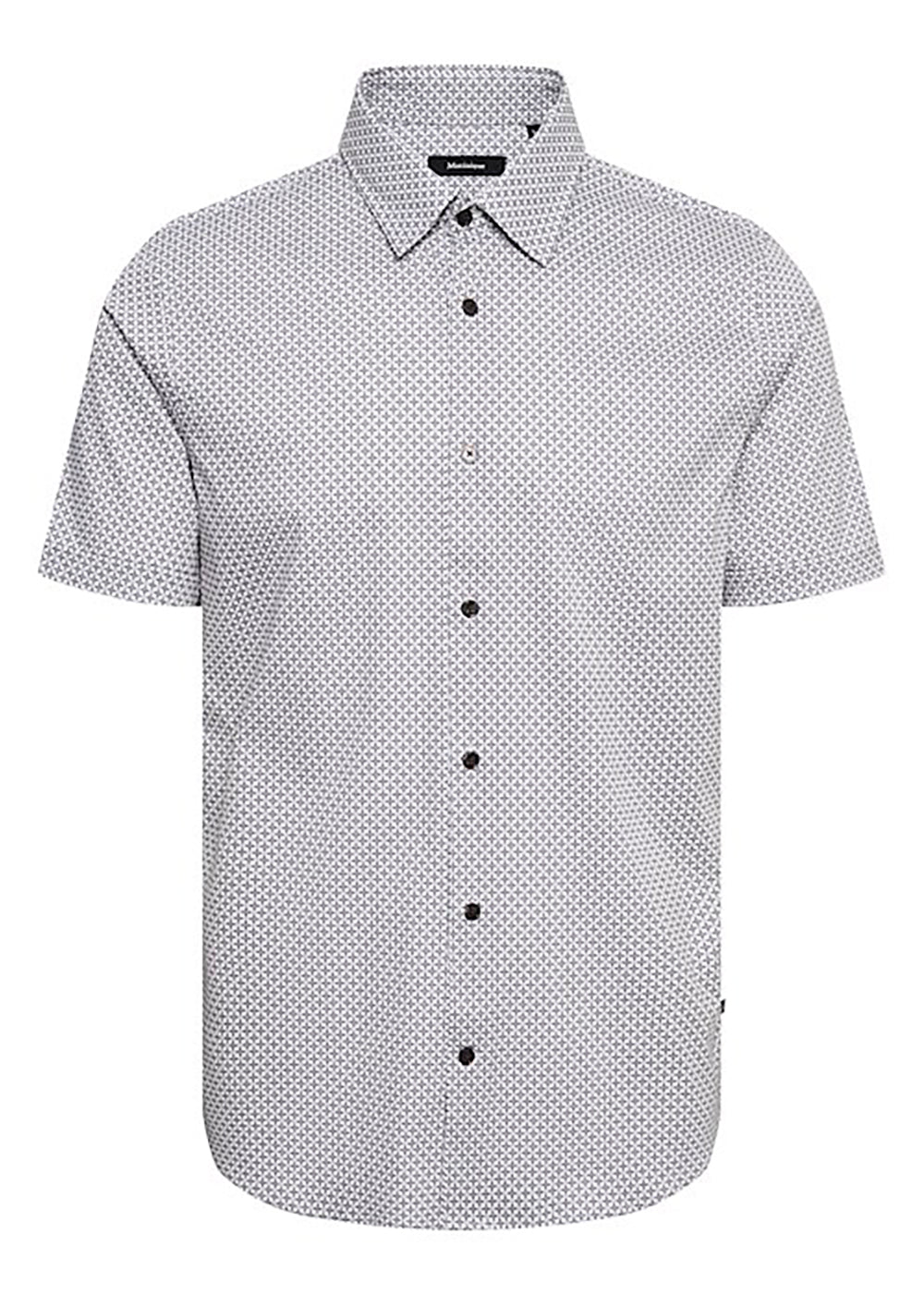 Trostol Short Sleeve Shirt - Oyster Gray - Matinique Canada - Danali