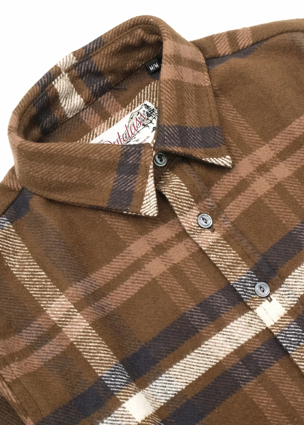 Olive Plaid Blanket Easy Shirt
