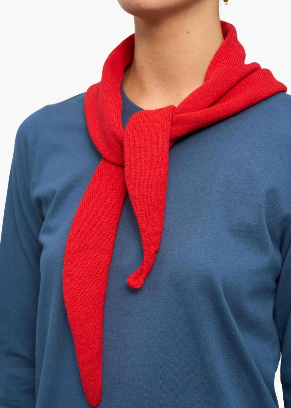 Merino Wool Triangle Scarf