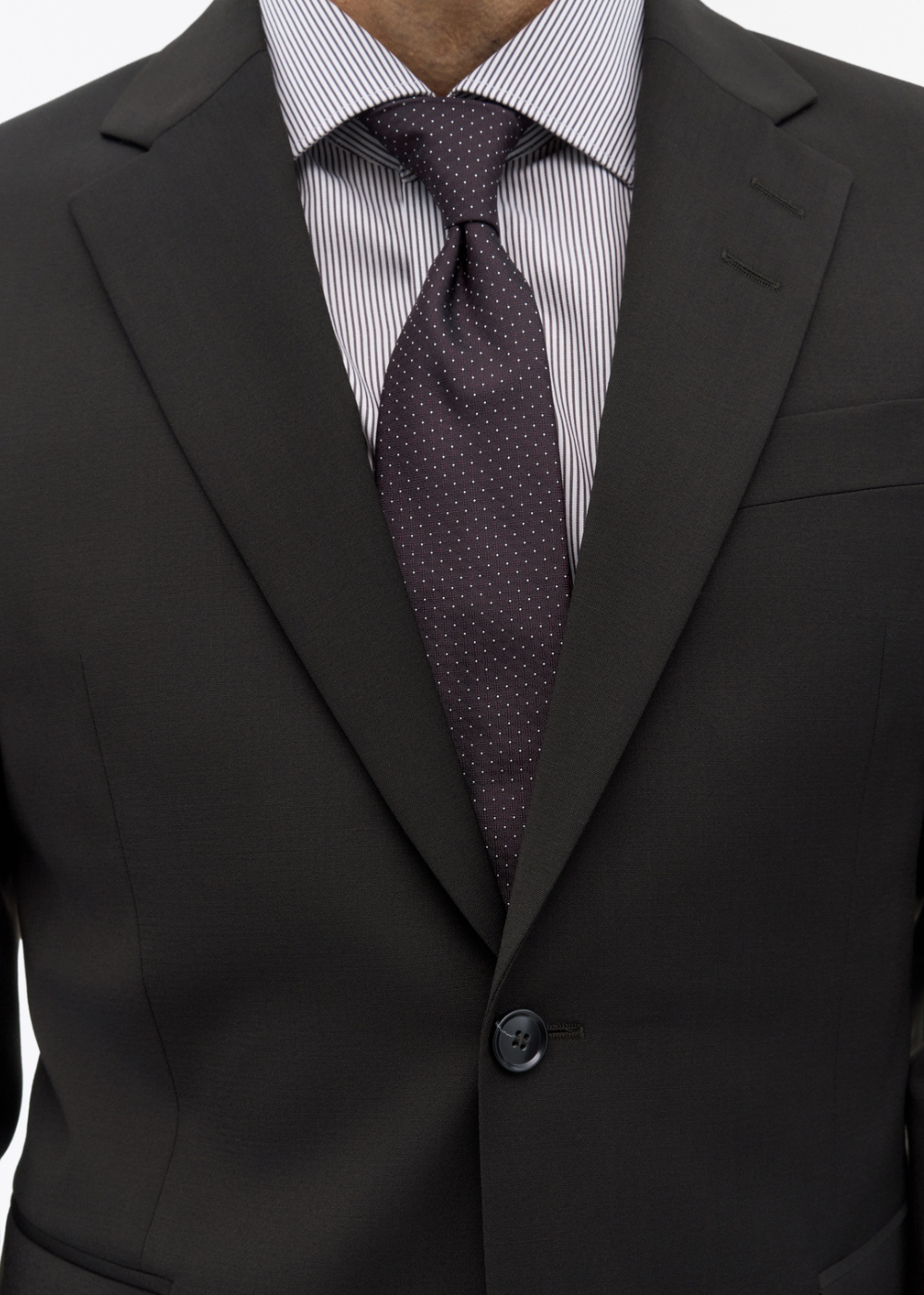 Justin Wool Plain Weave Blazer