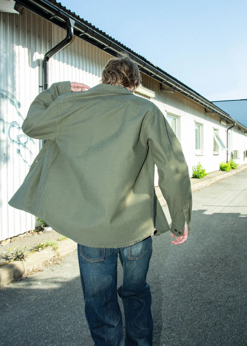 Julian Shirt Back Sateen