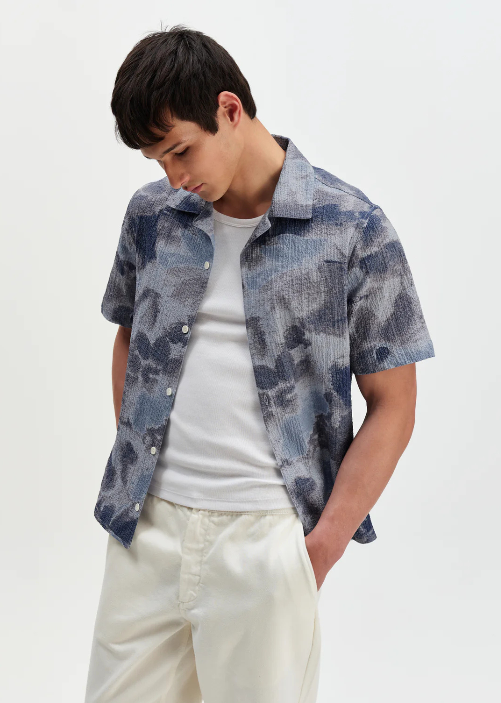 Didcot SS Shirt Watercolour Print