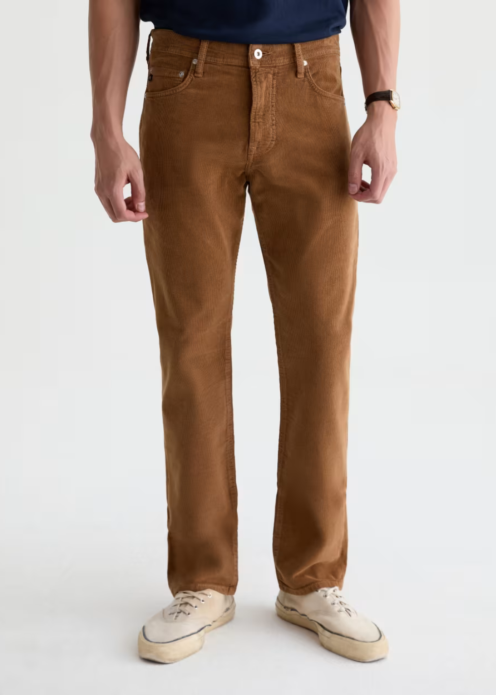 Everett Slim Straight Cordurouy Pant