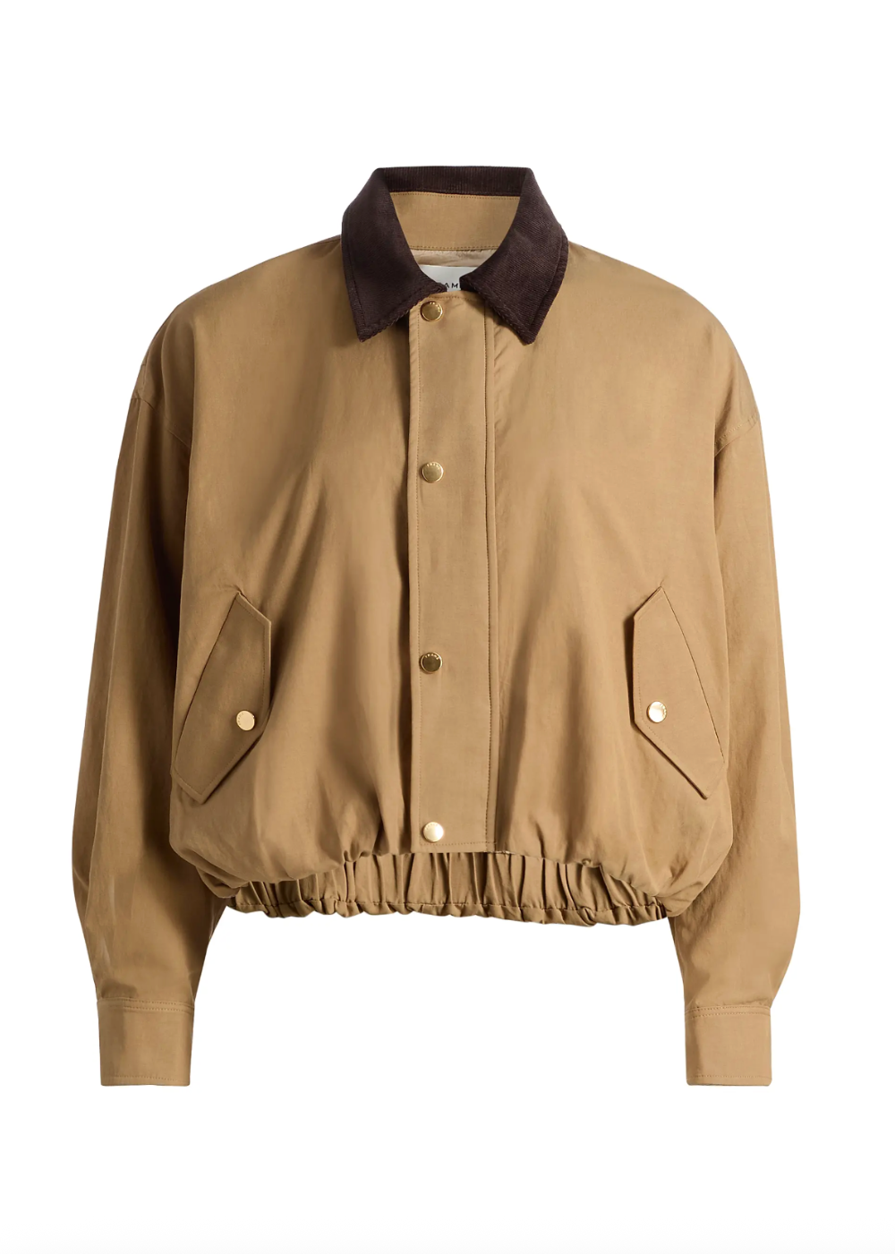 The Cord Collar Bubble Jacket